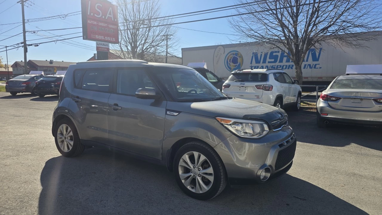 2016 Kia Soul EX/EX+ ECO/SX/SX Luxury/EX+/Sport Inferno Red/Black/Sport Onyx Black/Red/Urban Cappuccino/Urban Titanium/Urban Inferno Red/Sport Polar White/Red/Energy Edition Image principale